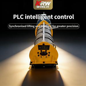 Treuil à levage synchrone multi-câbles avec commande intelligente PLC, personnalisable pour treuil de cadre de lustre - Product Image 4