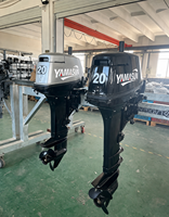 Livraison rapide Moteur hors-bord YAMASUN 20 CV à vendre Commande par timon Démarrage manuel 2 temps Arbre court