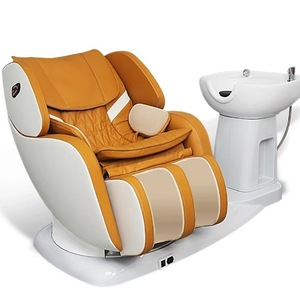 Sillón de masaje con lavabo incorporado y masaje robótico 4D para el cuidado del cabello y tratamiento del cuero cabelludo - Product Image 4