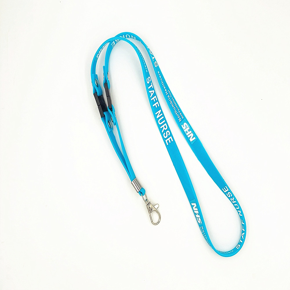 New Teacher Silicone Beaded Lanyard ID Badge Clip Daisy Lanyard Teacher Gift Image 5