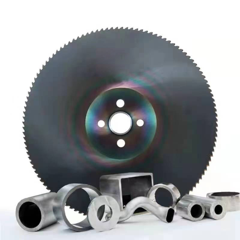 Circular saw blade for cutting stainless steel pipe rods for metal cutting