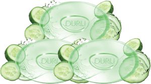 Jabón en Barra de Glicerina de Pepino <span class=keywords><strong>Duru</strong></span>, Limpiador e Hidratante para Piel Sensible, Vegano, Transparente, Sin Parabenos, Sin Alcohol, Sin Silicona - Product Image 2