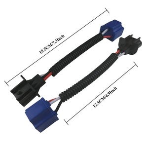 H13 9008 maschio a <span class=keywords><strong>H4</strong></span> 9003 femmina adattatori cablaggio per fari o fendinebbia - Product Image 2