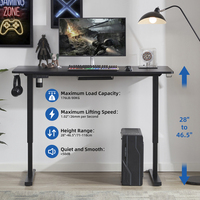 Bureau debout réglable en hauteur, moderne et écologique, ES6, bureau électrique pour ordinateur portable, table convertible pour ordinateur de bureau