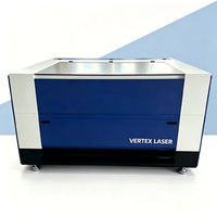 Découpeuse laser CO2/fibre CNC automatique VTX-1390 avec refroidisseur intégré 5200, puissance 800W, pour découpe de tôles et de verre, optimisation IA