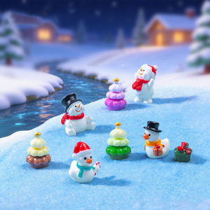 Mini-canards en résine pour Noël, figurines miniatures, décorations pour les fêtes de Noël, cadeaux pour les sacs cadeaux, remplissages de chaussettes - Product Image 2