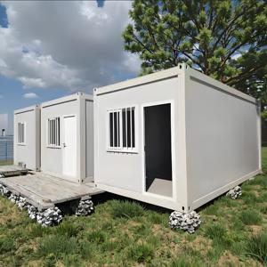 Casa Container Mobile a Due Piani di Alta Gamma 20ft per Ufficio e Spazio Abitativo Design <span class=keywords><strong>Moderno</strong></span> Bianco + Colore Personalizzabile - Product Image 5