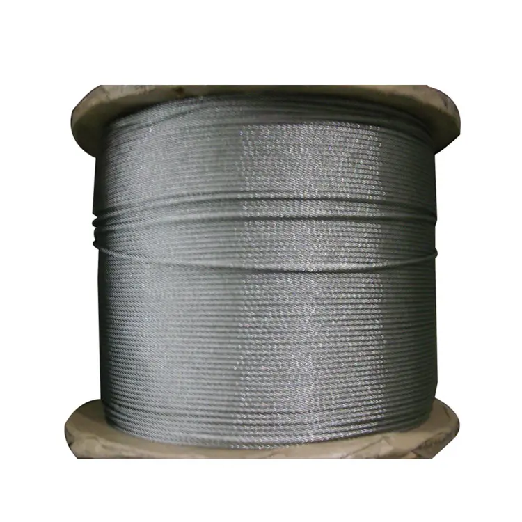 7x19 AISI 304 stainless steel wire rope and rod manufacturers