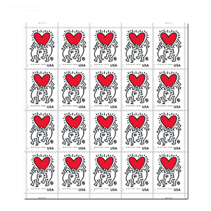 Lot de <span class=keywords><strong>timbres</strong></span>-<span class=keywords><strong>poste</strong></span> et autocollants de collection USA 2025 – Édition spéciale « Love Online » – États-Unis – Vente promotionnelle - Product Image 4