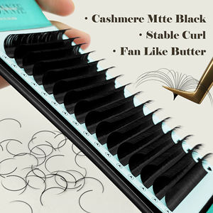 Perlengkapan Bulu Mata Abonnie, Ekstensi Bulu Mata Cashmere Grosir, Bulu Mata Individual, Ekstensi Bulu Mata Klasik, Bulu Mata Hitam Matte dalam Tray - Product Image 3