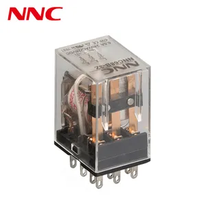 NNC Clion Relè di Uso Generale NNC68B(HH53P) MY3 5A 14Pin Relè 24VDC 12VDC Con Led + Attuatore