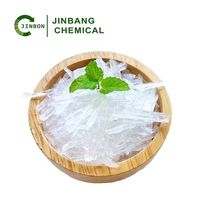 DL-Menthol / L-Menthol en promotion pour les cosmétiques, les soins bucco-dentaires et les arômes alimentaires JinBang Cas 89-78-1 Poudre de menthol cristalline