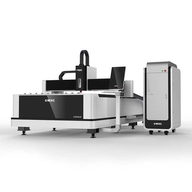 3000*1500mm Single Bed 1kw/1500W/2000W/3000W 4000w IPG Laser Source Fiber Laser Machine for Metal Plate