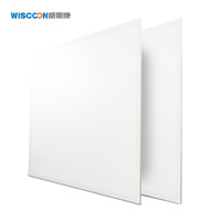 Panneaux LED, panneaux lumineux LED 18W36W48W96W 300X300 600x600 rétroéclairage plat Chine commercial carré 2x4 60x60 plafond intérieur 5 ans