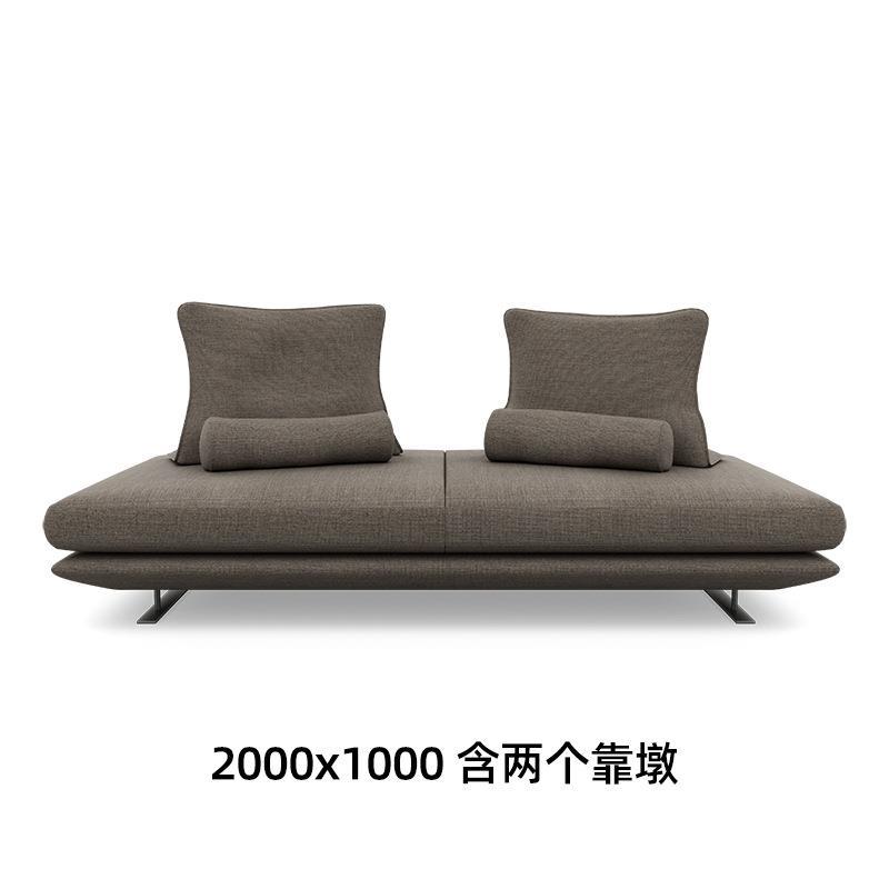 ยาว 200 ซม. x กว้าง 100 ซม. รวมพนักพิง 2 อัน