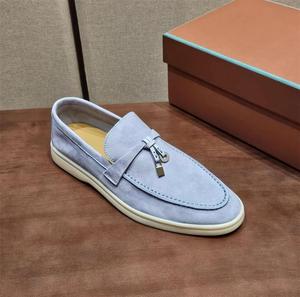 Mocassins pour femmes LB Printemps/Été 2026 <span class=keywords><strong>en</strong></span> <span class=keywords><strong>cuir</strong></span> véritable, à semelle plate, style britannique, décontractés, confortables, à enfiler, sans bout, couleur unie - Product Image 4