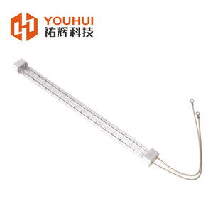 Youhui Infrared <b>Heating</b> Lamp 200-4000W Transparent Quartz <b>Tube</b> For Industrial Use - Product Image 1