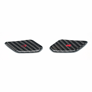 Accesorios Decorativos Interiores para Auto, Shasha de Fibra de Carbono, Atajos de Modo de Conducción Personalizados para I20N I30N N 2021-2026 - Product Image 1