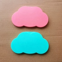 Lingettes humides en forme de nuage, colorées, emballage en nitrile à ouverture facile, couvercle scellé en PP, petites et grandes tailles pour les soins personnels