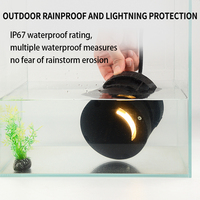 Lumière LED en aluminium étanche IP67 à émission latérale pour jardins extérieurs, cours, villas, marches, paysage lumineux