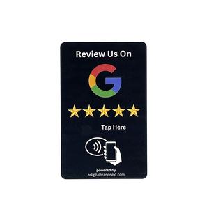 Carte Professionnelle NFC Intelligente en PVC Plastique TripAdvisor Snapchat Instagram Google Avis avec Code QR - Product Image 3