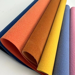 Dal cortile tessuto in finta pelle scamosciata sintetica floccato con motivo floccato per fiocchi borse accessori per scarpe - Product Image 4