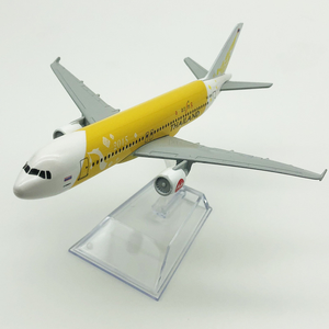 Cadeaux promotionnels <span class=keywords><strong>pas</strong></span> chers, modèle d'<span class=keywords><strong>avion</strong></span> en alliage, échelle 1:400, 16 cm, A320, compagnie aérienne thaïlandaise, jaune, Airbus, modèle d'<span class=keywords><strong>avion</strong></span> miniature - Product Image 2