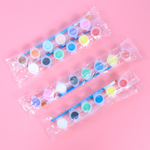 High Quality 6-8-12-Color Siamese Graffiti Acrylic Paint Set 2ml Children's Glass <strong>Painting</strong> <strong>Medium</strong> for Wholesale - Product Image 3