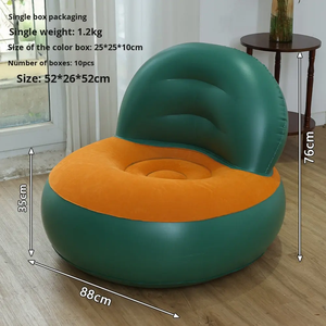 Wholesale Low Price Modern Foldable <b>Inflatable</b> <b>Sofa</b> Air <b>Sofa</b> for Home Use - Product Image 6