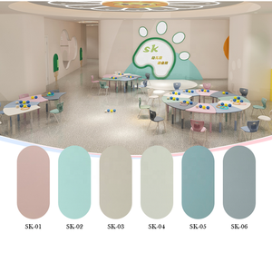 Pp Chất liệu trẻ em có thể điều chỉnh bảng và ghế đặt bé học tập bàn với góc tròn - Product Image 5