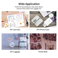 HPRT MT53 Mini Imprimante Photo Portable de Poche 3 Pouces sans Fil AR, Imprimante Photo Couleur pour Mobile Android IOS