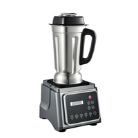 Blender Jar Stainless Steel Komersial, Pengolah Minuman Tugas Berat, Sempurna untuk Membuat Minuman Kedelai & Shake