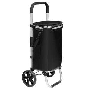 Fabriek Hitree Bedrukt Outdoor Camping Zware Trolleytas Draagbare 3-wielige Lichtgewicht Winkelwagen Kattentas - Product Image 1