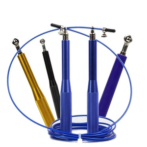 <span class=keywords><strong>Corde</strong></span> à <span class=keywords><strong>sauter</strong></span> personnalisée avec poignée en aluminium, câble en acier, exercice d'<span class=keywords><strong>a</strong></span>érobic, <span class=keywords><strong>corde</strong></span> à <span class=keywords><strong>sauter</strong></span> à roulement métallique - Product Image 2