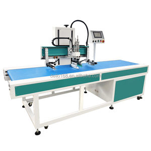 Deliou 40*60Cm Automatische Niet-Geweven Zak Zeefdruk Machine Te Koop Pneumatische Scherm Printer Machine Met Transportband - Product Image 2