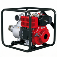 Pompes auto-amorçantes diesel pour l'irrigation agricole, 2, 3, 4, 6 pouces, avec une hauteur de refoulement totale de 26 m, pour eau propre en ferme