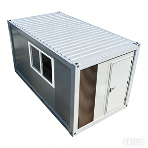 Casa Contenedor <span class=keywords><strong>Modular</strong></span> Plegable Prefabricada con Sistema Solar para Uso de Emergencia - Product Image 3