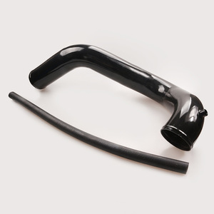 Intake Kit For 2006-2010 Gm 6.6L Black <b>Titanium</b> Air Hose With Clamp Replacement Part Ip-1010 - Product Image 2