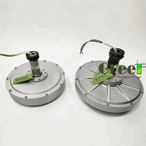 ¡Baja Velocidad! Generador de Flujo Axial de 500W para Energía Eólica y Hidroeléctrica, Rotor Externo de Bajas RPM - Product Image 3