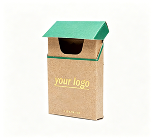 Eco-friendly Cardboard Cigarette <b>Box</b> Custom Logo <b>Empty</b> Tobacco Packaging Case Child Proof Cigarette Paper <b>Box</b> <b>for</b> 20 Sticks <b>Box</b> - Product Image 1