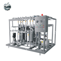 Automatic UHT Tubular Plate Pasteurizer Sterilizer Smoothie Soy Milk Tomate Juice Syrup Yogurt Juicy Nutrient UHT Foods
