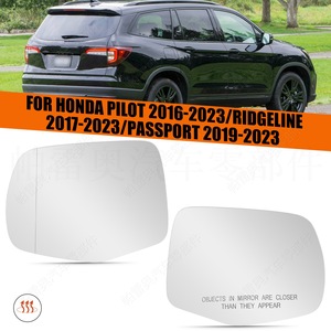 Repuesto de Espejo Retrovisor Honda 76254-TG7-A11 Lado Izquierdo ABS Negro para Pilot Ridgeline Passport 2016-2023 - Product Image 3