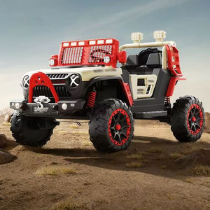 Kinder-Elektrofahrzeug mit Allradantrieb, Ferngesteuertes Geländespielzeugauto mit Lichtern und Musik - Product Image 3