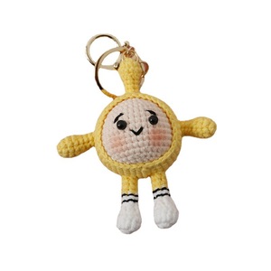 Handgehäkelte Eggy Party Plüschfigur, Offizieller Eggy Amigurumi Stil, Niedliches Rundes Charakter-Spielzeug, Beliebtes Spiel-Merchandise Geschenk Anime - Product Image 5