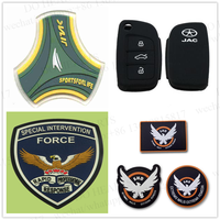 Machine pour fabrication de badges, appareil volant aimanté, solide, en plastique Pvc, en caoutchouc, Silicone, rectangle, pour réfrigérateur, 12 pièces