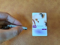 Mini lampe de poche LED UV 395nm, lunettes Anti-rayon bleu, porte-clés Anti-lumière bleue, lumière UV