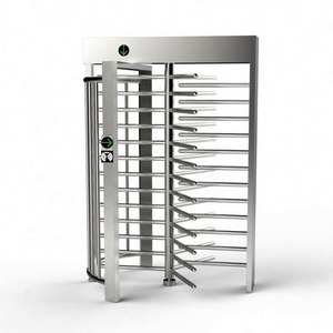 Tourniquet semi-automatique de contrôle d'accès de sécurité économique, pleine hauteur, avec prise en charge du code QR, de la carte RFID et de la reconnaissance faciale pour les administrations - Product Image 4