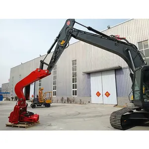 L'escavatore da 30 tonnellate ha montato il martello idraulico del vibratore/battipalo a vibrazione con profondità di lavoro 10 metri - Product Image 1