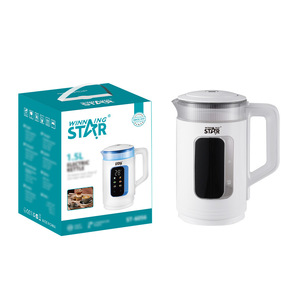 Winning <b>Star</b> Cross-border Touchscreen Six-Level Heat Preservation <b>LED</b> Double-Layer Anti-scalding and Anti-dry-boil Kettle - Product Image 1
