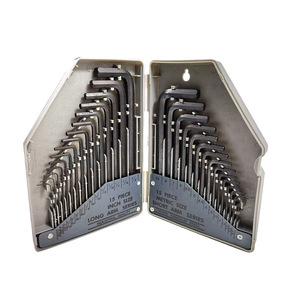 Peng Gong Hex Keys Metric And Imperial Set Chromium Vanadium Steel Industrial Grade For Hardware Bicycle Repair - Product Image 4